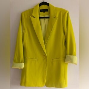 Canary Yellow Blazer